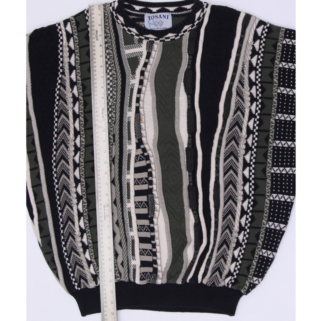 Vintage Tosani Quality Made In Canada 3D Style Sweater