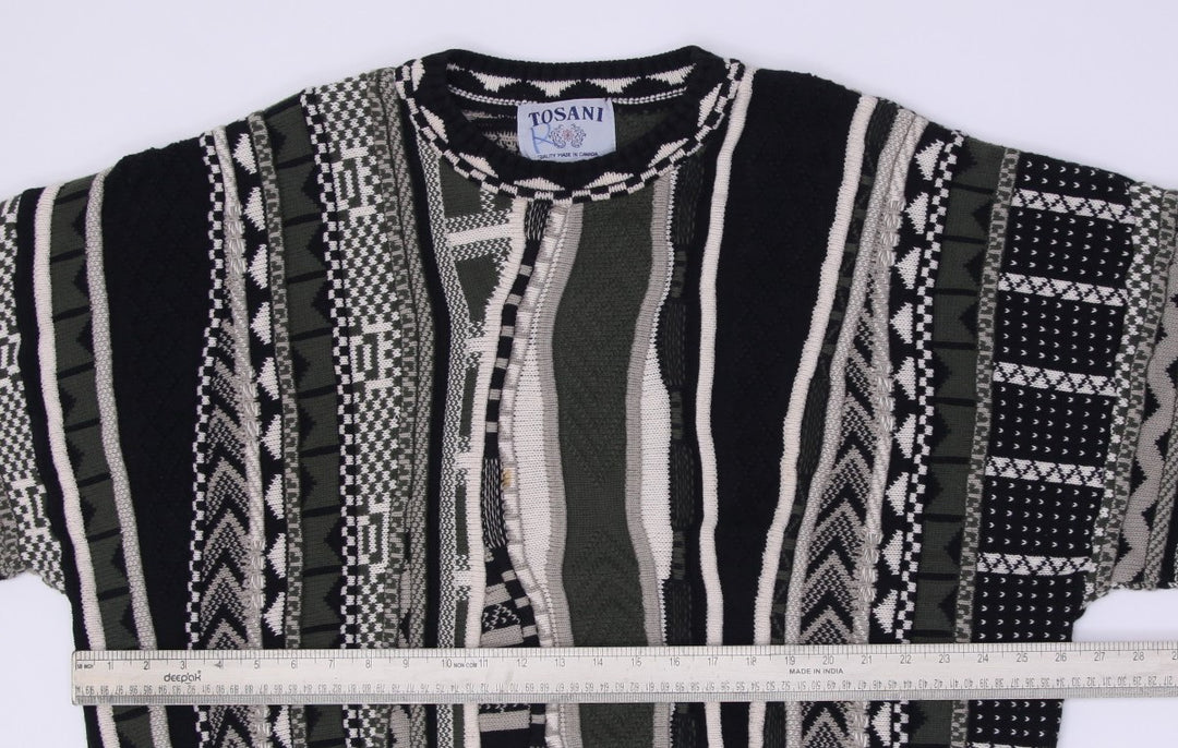 Vintage Tosani Quality Made In Canada 3D Style Sweater
