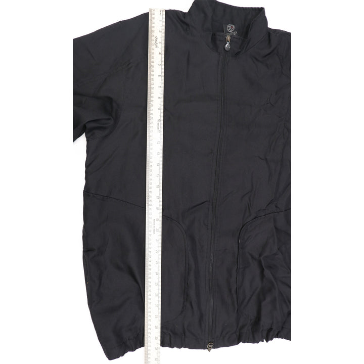 Mens Embroidered Jordan Logo 852005 Black Zip Jacket