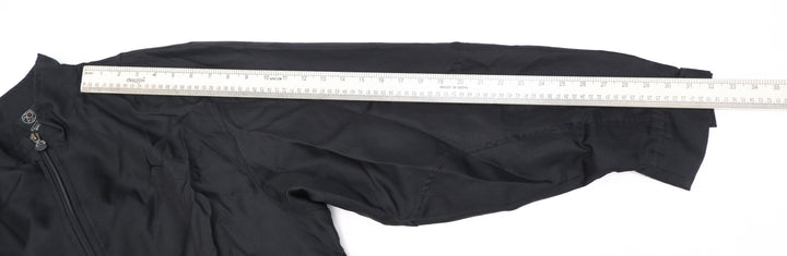 Mens Embroidered Jordan Logo 852005 Black Zip Jacket