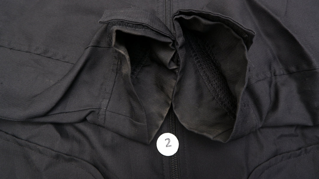 Mens Embroidered Jordan Logo 852005 Black Zip Jacket