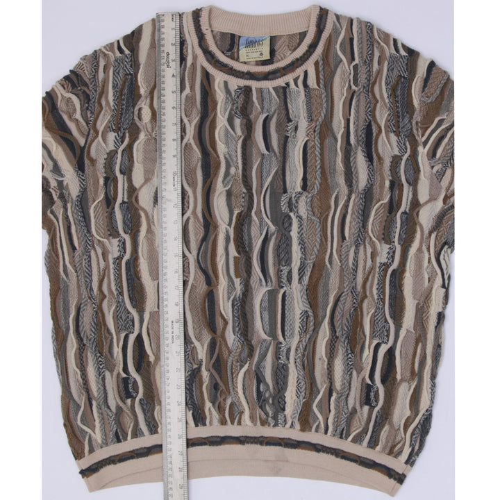 Vintage Limnos Australia 100% Pure New Wool Knit Sweater