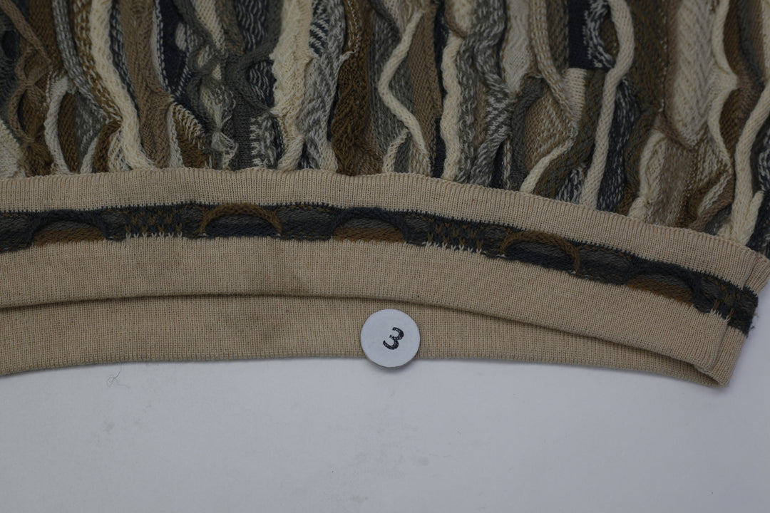 Vintage Limnos Australia 100% Pure New Wool Knit Sweater