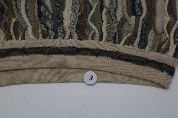 Vintage Limnos Australia 100% Pure New Wool Knit Sweater