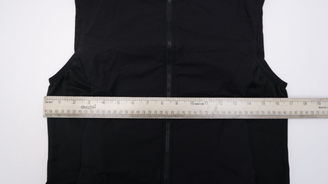 Mens Arc'teryx Zip Up Black Vest