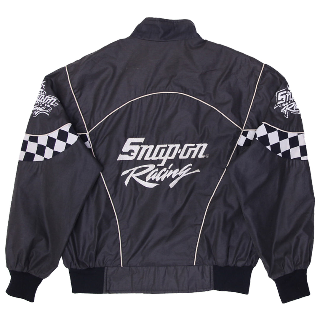 Vintage Snap On Race U There Zip Sports Jacket | Migration_Jacket UAENAT20 - Side View | Fashion Rerun