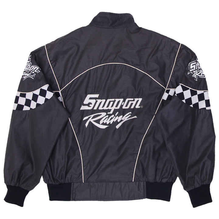 Vintage Snap On Race U There Zip Sports Jacket | Migration_Jacket UAENAT20 - Side View | Fashion Rerun