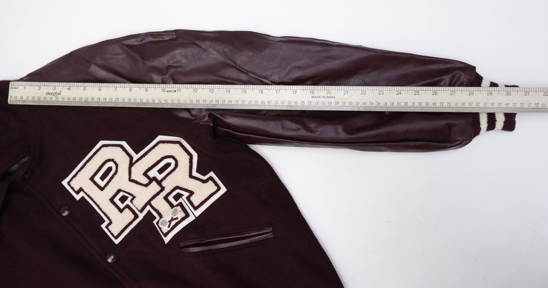 Vintage Howe Athletic Apparel Naugalite Button Varsity Jacket | Migration_Jacket - View 10 | Fashion Rerun