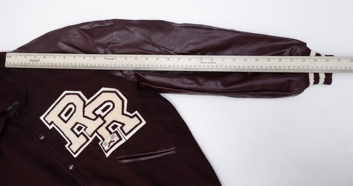 Vintage Howe Athletic Apparel Naugalite Button Varsity Jacket | Migration_Jacket - View 10 | Fashion Rerun