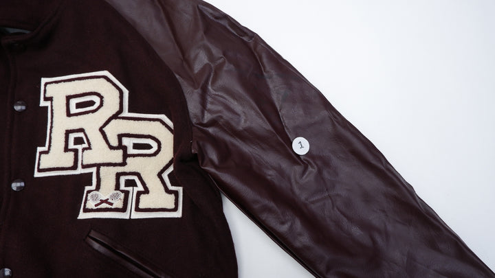 Vintage Howe Athletic Apparel Naugalite Button Varsity Jacket | Migration_Jacket - Detail View | Fashion Rerun