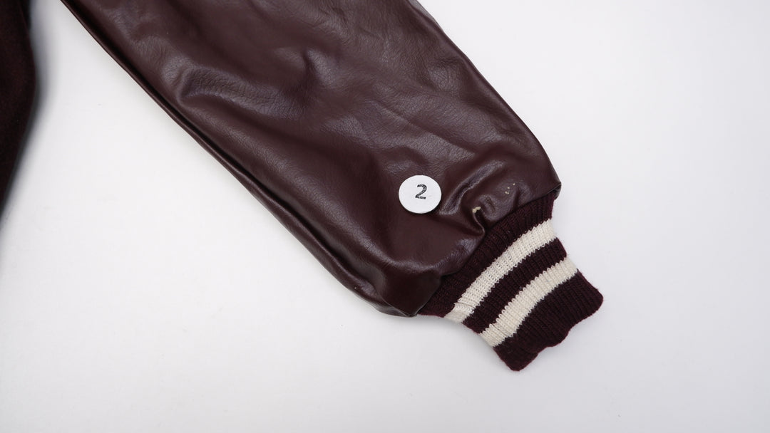 Vintage Howe Athletic Apparel Naugalite Button Varsity Jacket | Migration_Jacket - Alternate View | Fashion Rerun