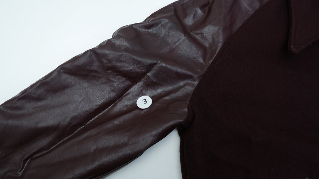 Vintage Howe Athletic Apparel Naugalite Button Varsity Jacket | Migration_Jacket - View 7 | Fashion Rerun
