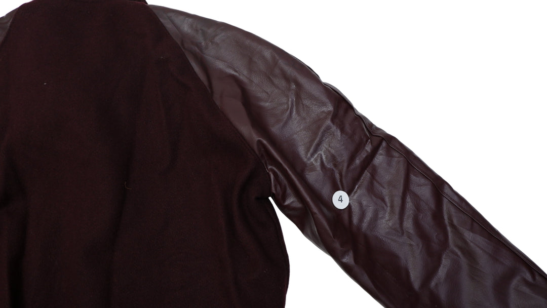 Vintage Howe Athletic Apparel Naugalite Button Varsity Jacket | Migration_Jacket - View 6 | Fashion Rerun