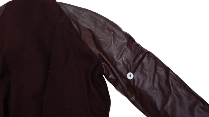 Vintage Howe Athletic Apparel Naugalite Button Varsity Jacket | Migration_Jacket - View 6 | Fashion Rerun
