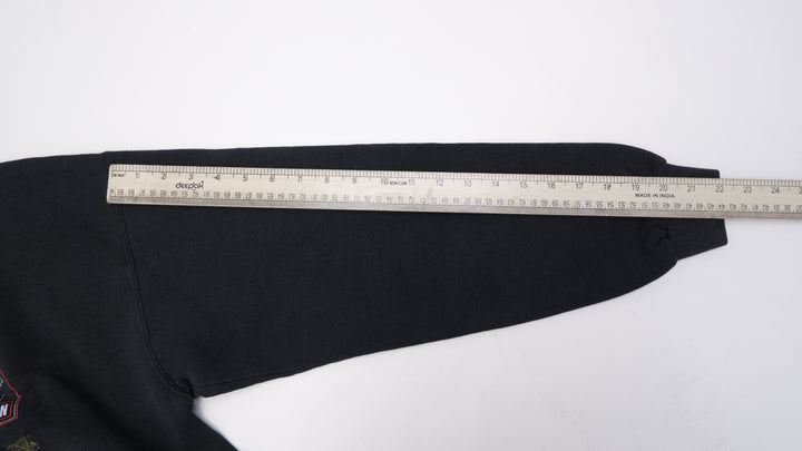 Vintage 1998 Harley-Davidson Sturgis Devils Tower Run Black Sweatshirt