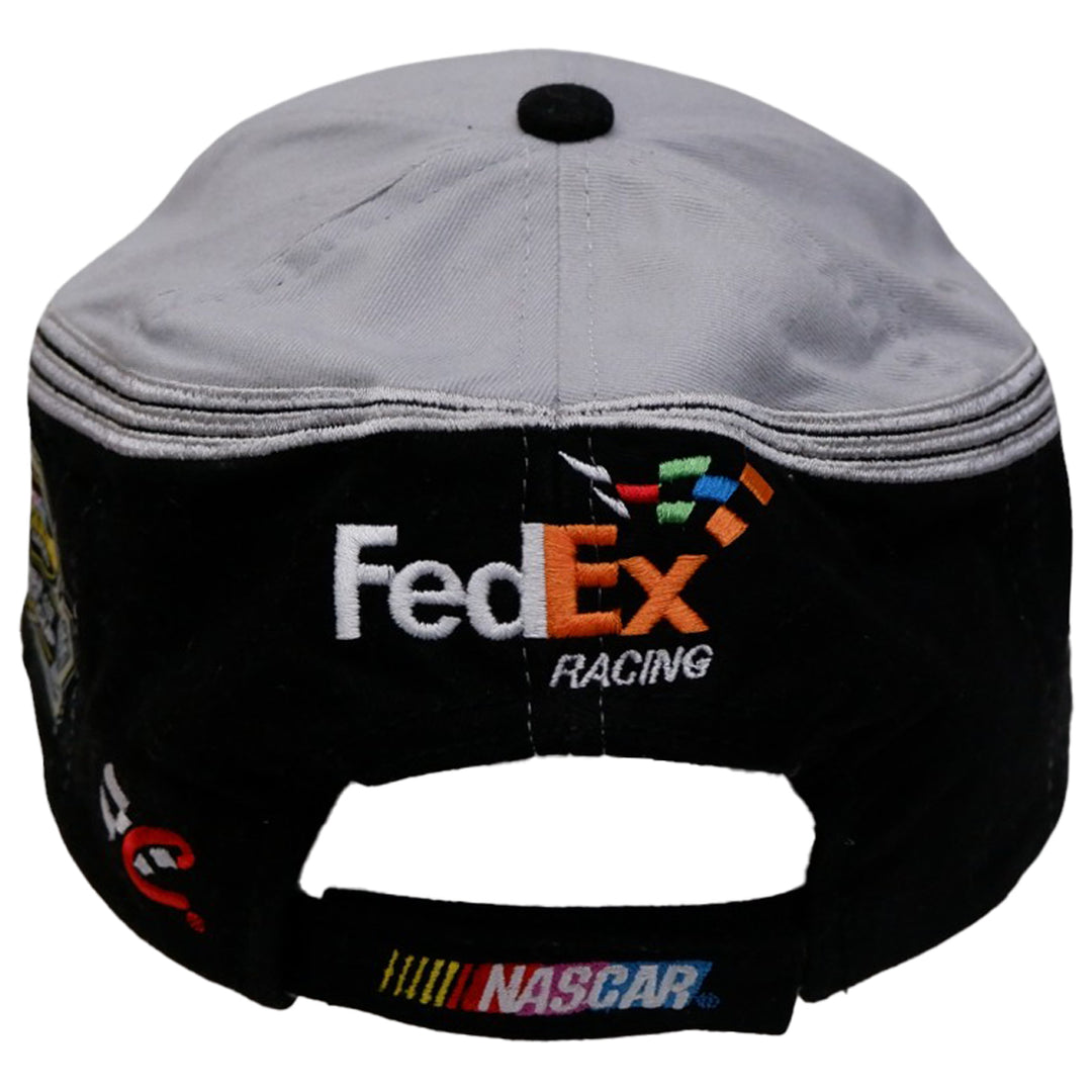 Mens 2006 NASCAR Chase Nextel Cup FedEx Joe Gibbs Racing Denny Hamlin #11 Cap