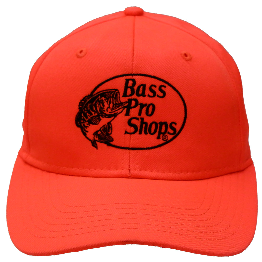 Shop Mens Bass Pro Shops Cap Hat Blaze Orange Snapback - Hunting