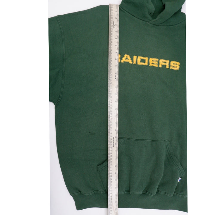 Vintage Russell Athletics Raiders Green Pullover Hoodie