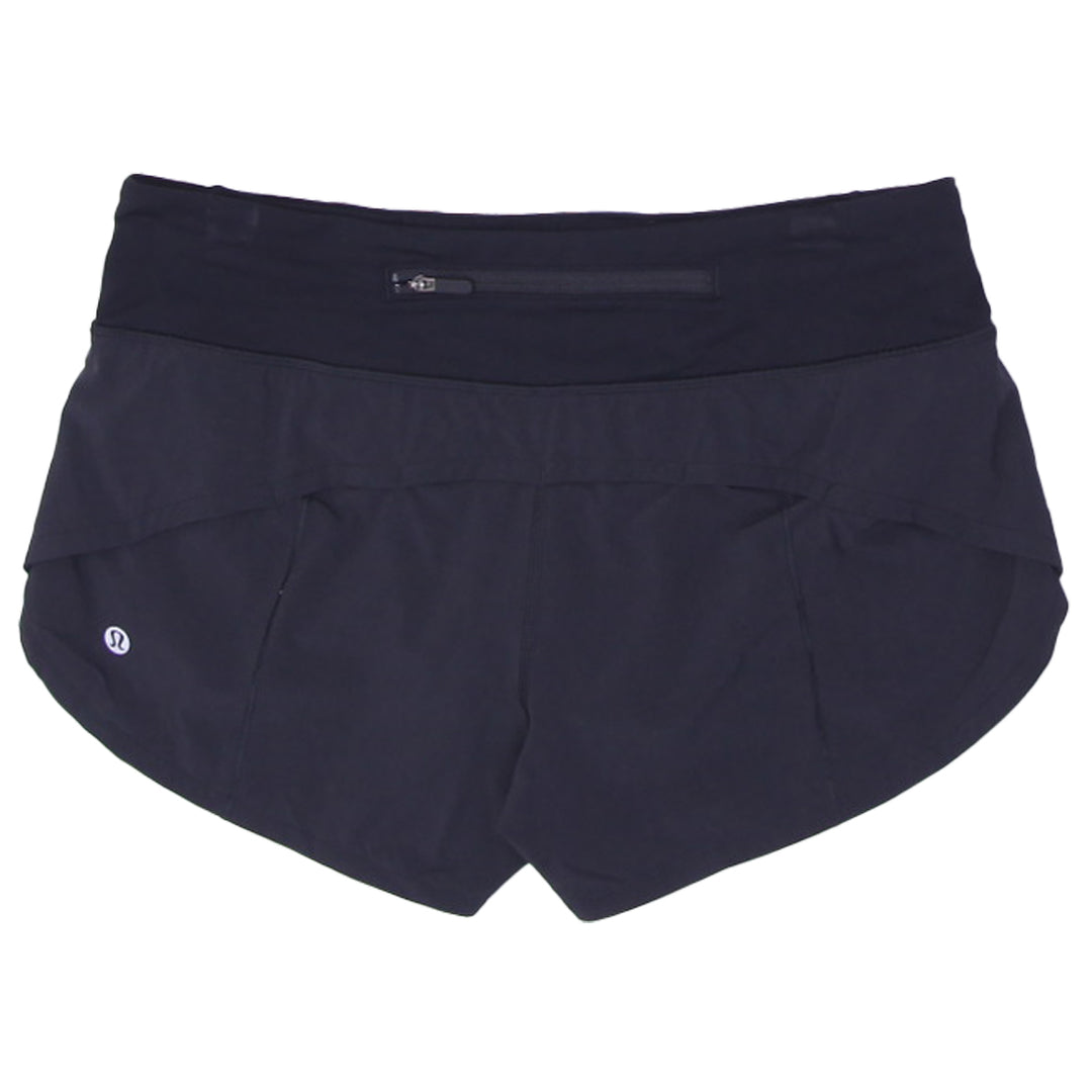 Ladies Black Lululemon Sport Shorts