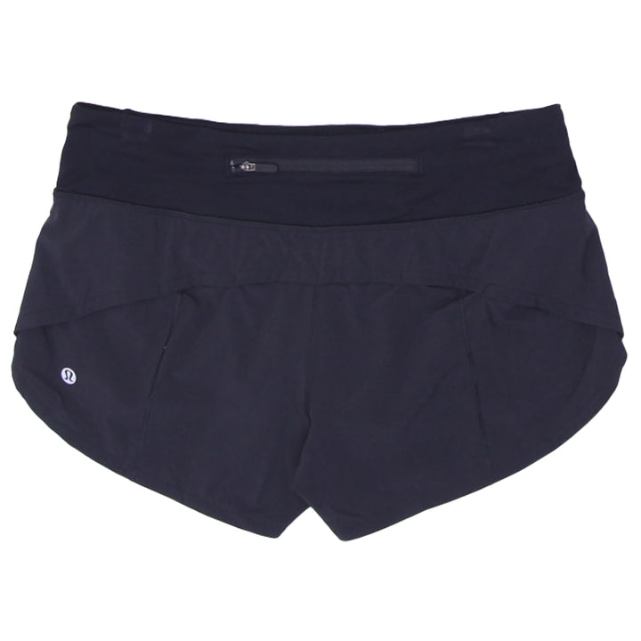 Ladies Black Lululemon Sport Shorts