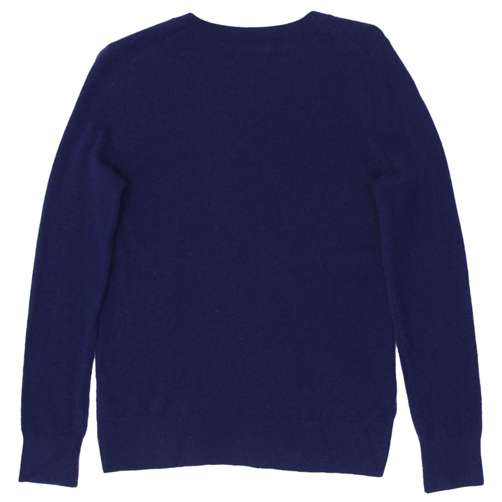 Mens Hudson North V-Neck 100% Cashmere Sweater