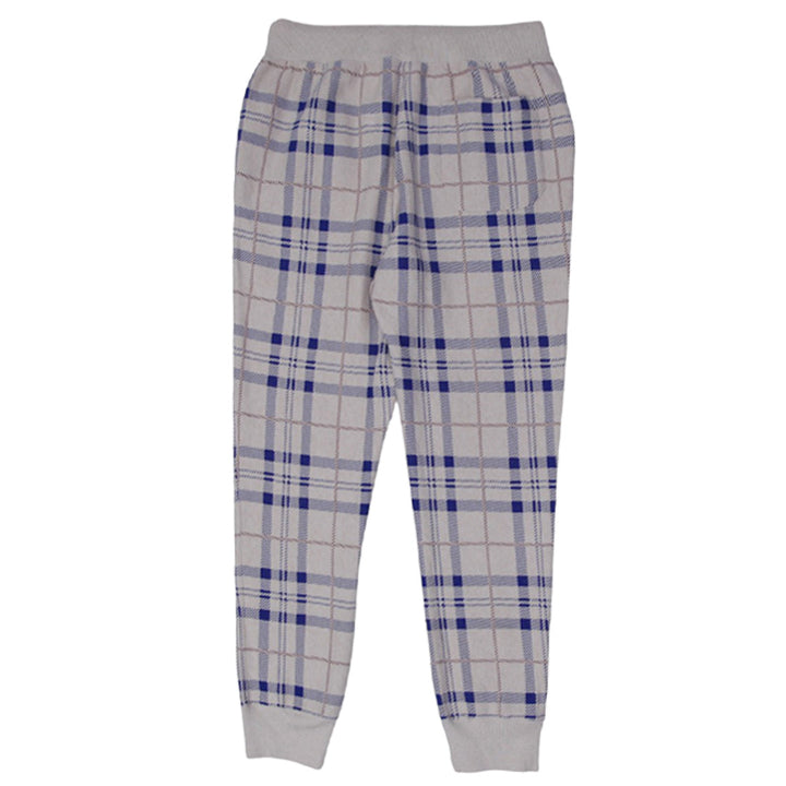Mens Champion Reverse Weave Plaid Fleece Jogger Pants