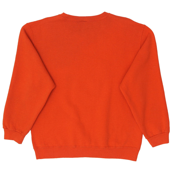 Mens Russell Dri Power North Fast Fitch Orange Sweater