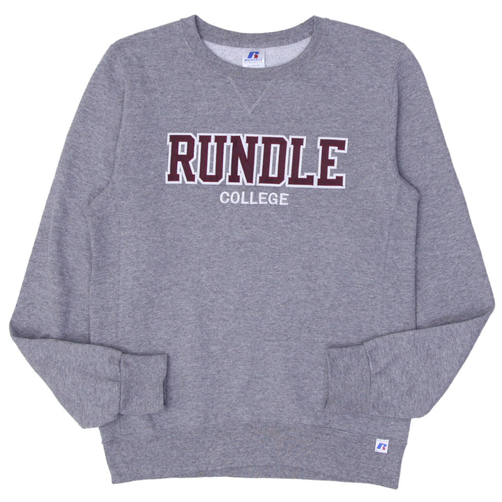 Mens Russell Athletic Rundle College Gray Sweatshirt