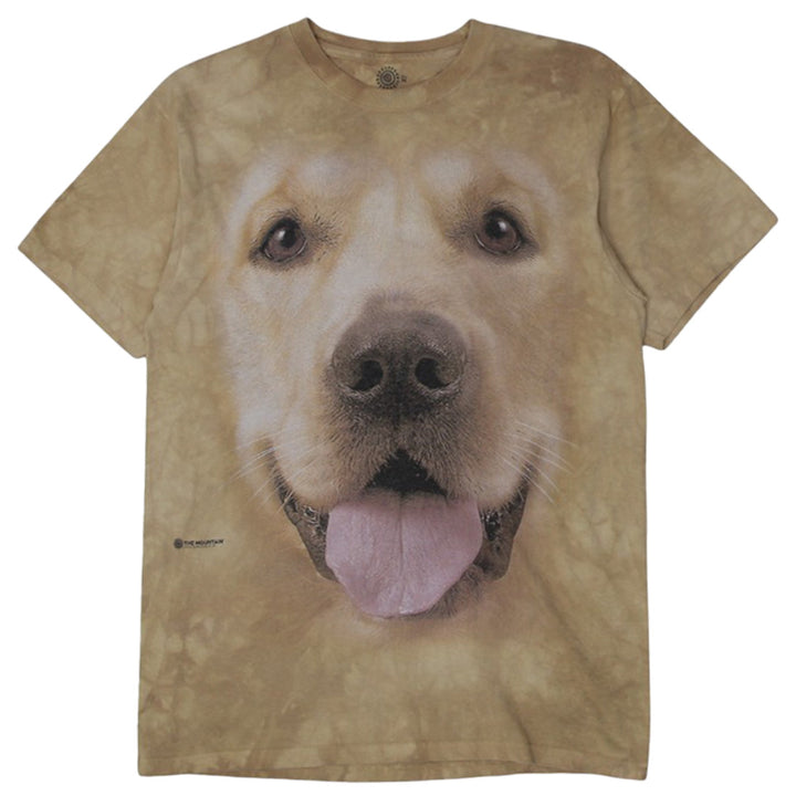 Mens The Mountain Dog Face Classic Cotton T-Shirt