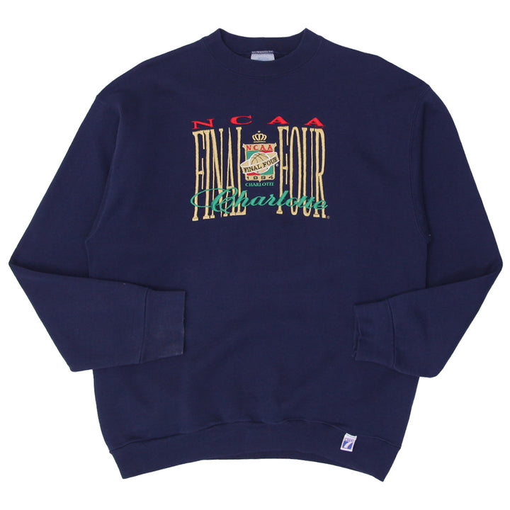 Vintage Mens Logo 7 Sweatshirt Navy NCAA Graphic Sports | Migration_Sweatshirt UAENAT20 | Fashion Rerun