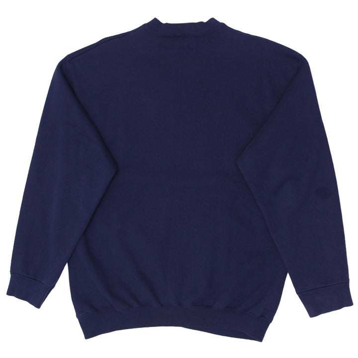 Vintage Mens Logo 7 Sweatshirt Navy NCAA Graphic Sports | Migration_Sweatshirt UAENAT20 - Side View | Fashion Rerun