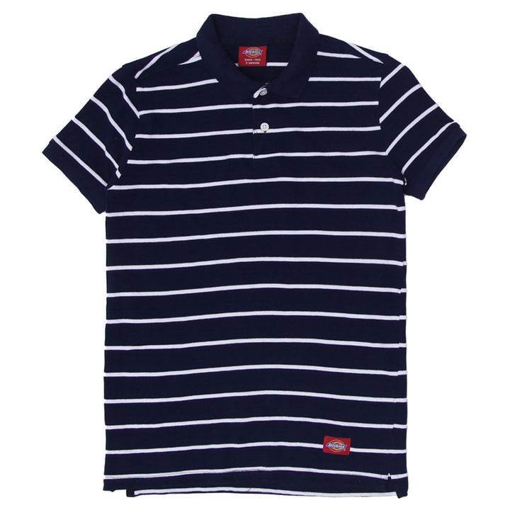 Mens Dickies Striped Polo T-Shirt
