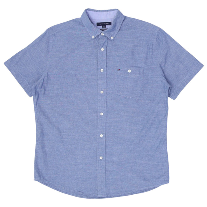 Mens Tommy Hilfiger Classic Fit Short Sleeve Shirt
