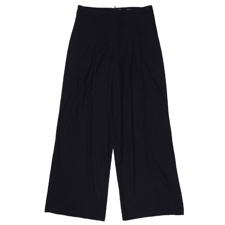 Y2K Ladies Sigrid Olsen Black Wide Leg Pants