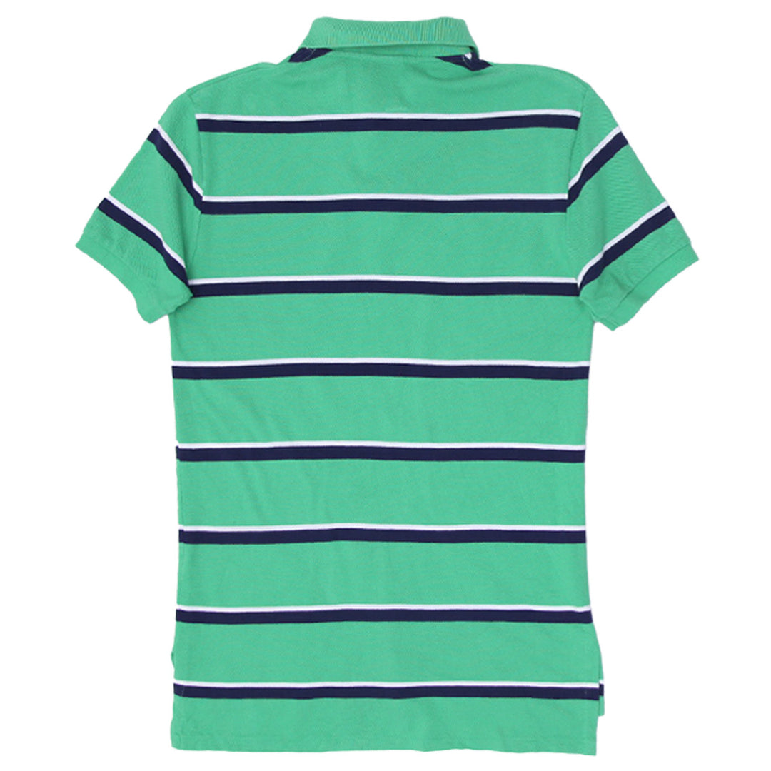 Mens Polo By Ralph Lauren Custom Fit Striped Polo T-Shirt