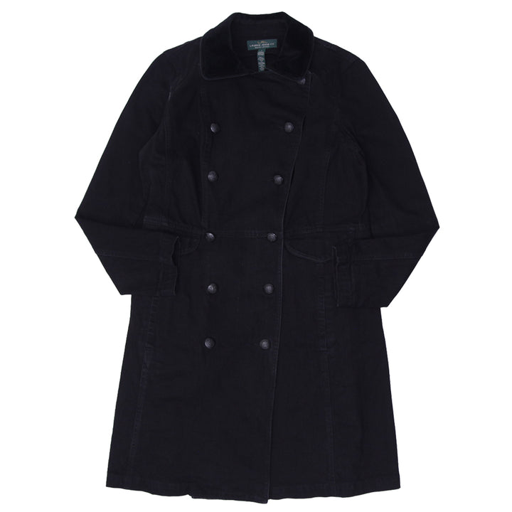 Ladies Lauren Jeans Co. Ralph Lauren Denim Double Breasted Coat