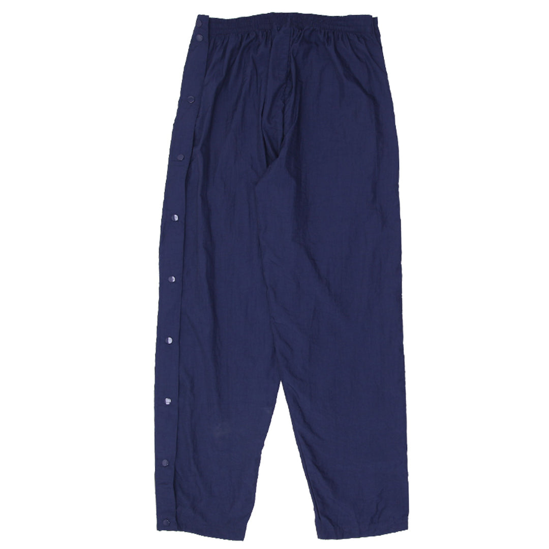 Mens Reebok Navy Sports Nylon Tearaway Pants