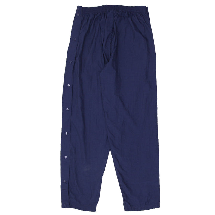 Mens Reebok Navy Sports Nylon Tearaway Pants