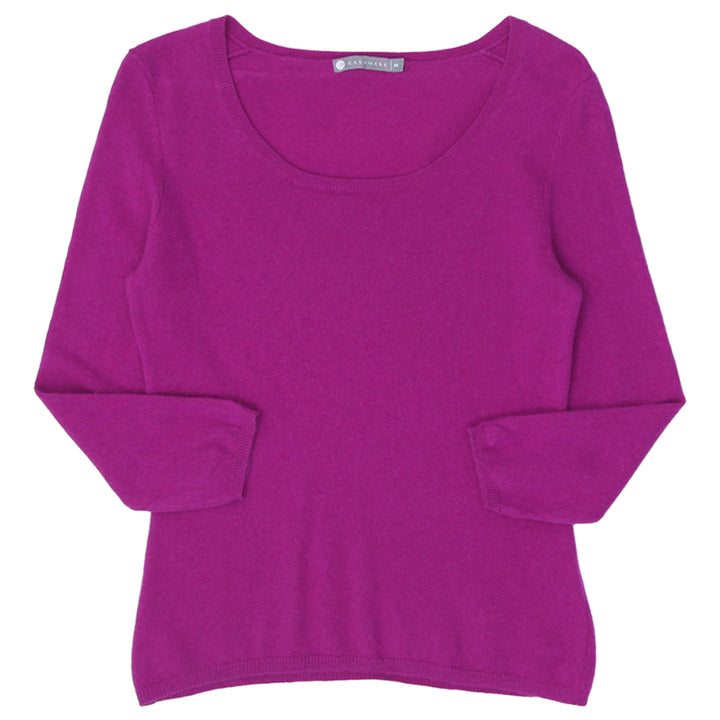 Ladies Pink 100% Cashmere Sweater