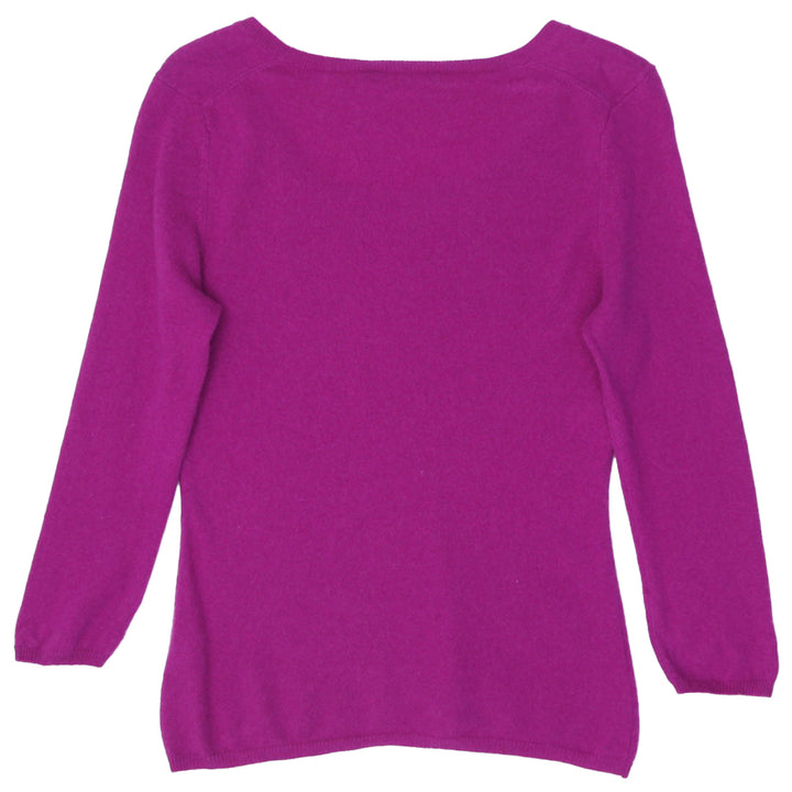 Ladies Pink 100% Cashmere Sweater