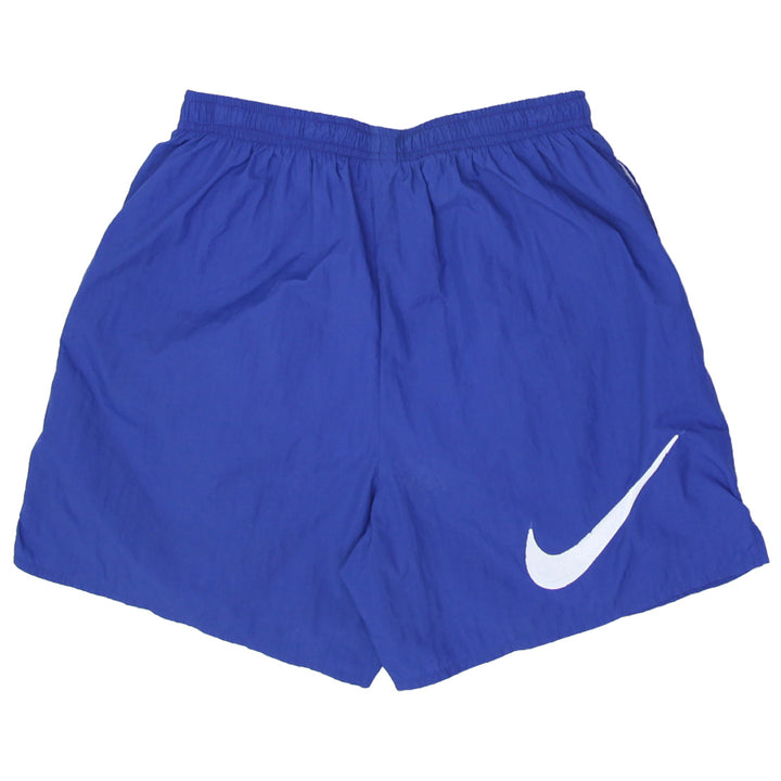 Vintage Mens Nike Active Shorts Blue Mesh Lined Athletic | Migration_Shorts UAENAT20 - Side View | Fashion Rerun