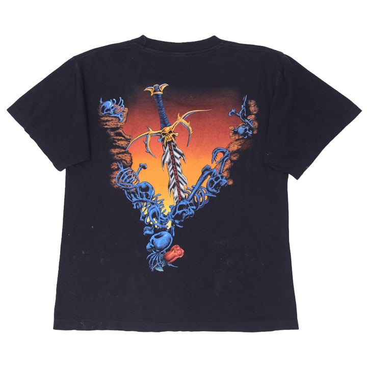 Vintage 1997 Megadeth Faded Band T-Shirt Single Stitch