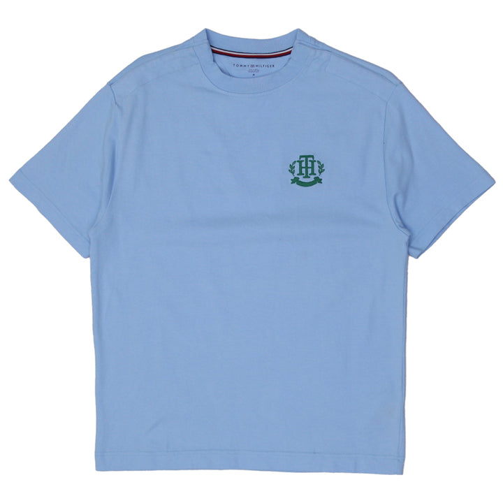 Mens Embroidered Tommy Hilfiger With Magnetic Shoulder T-Shirt