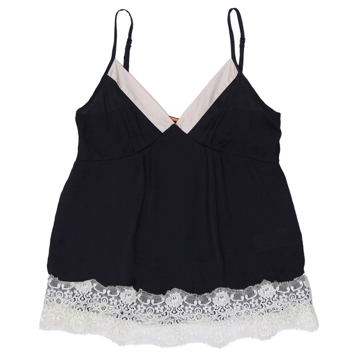 Y2K Ladies Black Strappy Top