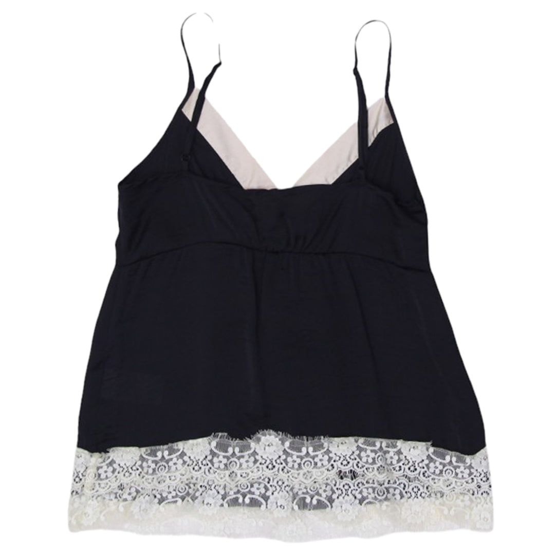 Y2K Ladies Black Strappy Top