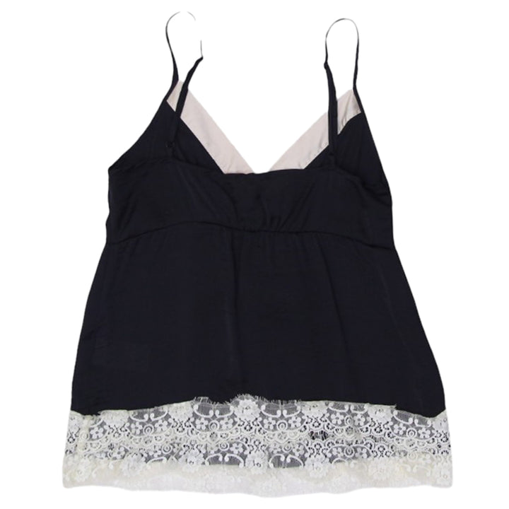 Y2K Ladies Black Strappy Top