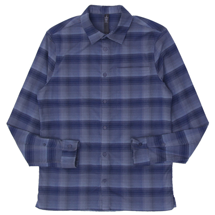 Mens Lululemon Checkered Long Sleeve Shirt
