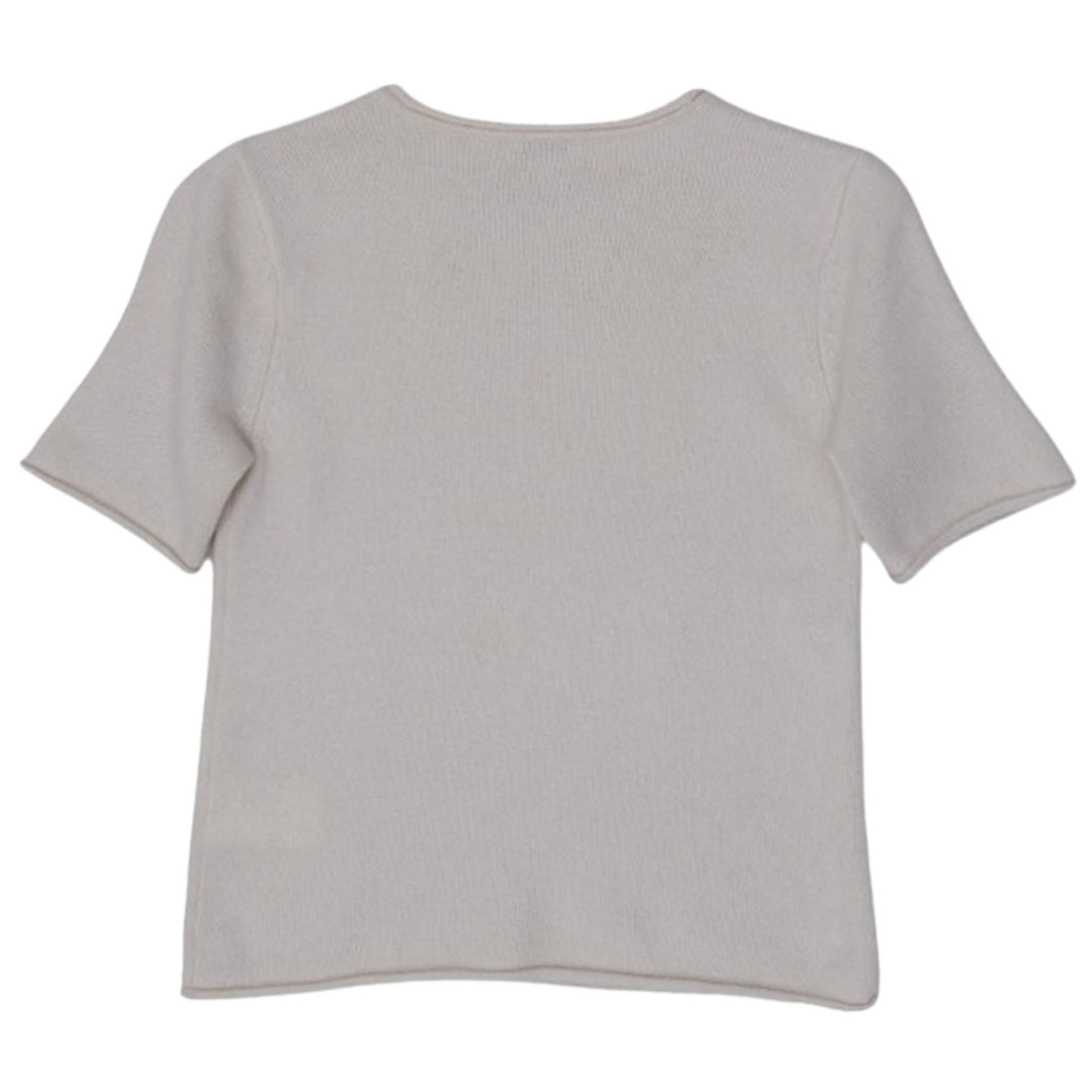 Ladies Club Monaco Short Sleeve Cashmere Sweater