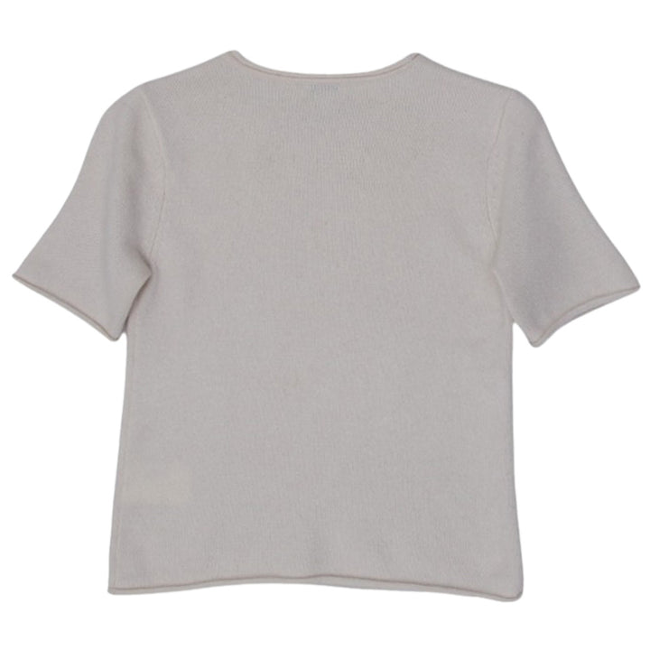 Ladies Club Monaco Short Sleeve Cashmere Sweater