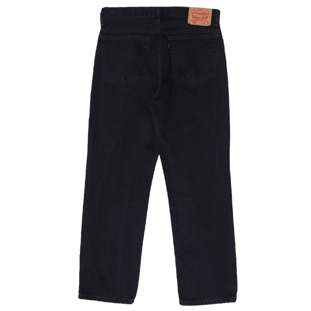 Mens Levi Strauss & Co. 516 Straight Leg Black Jeans